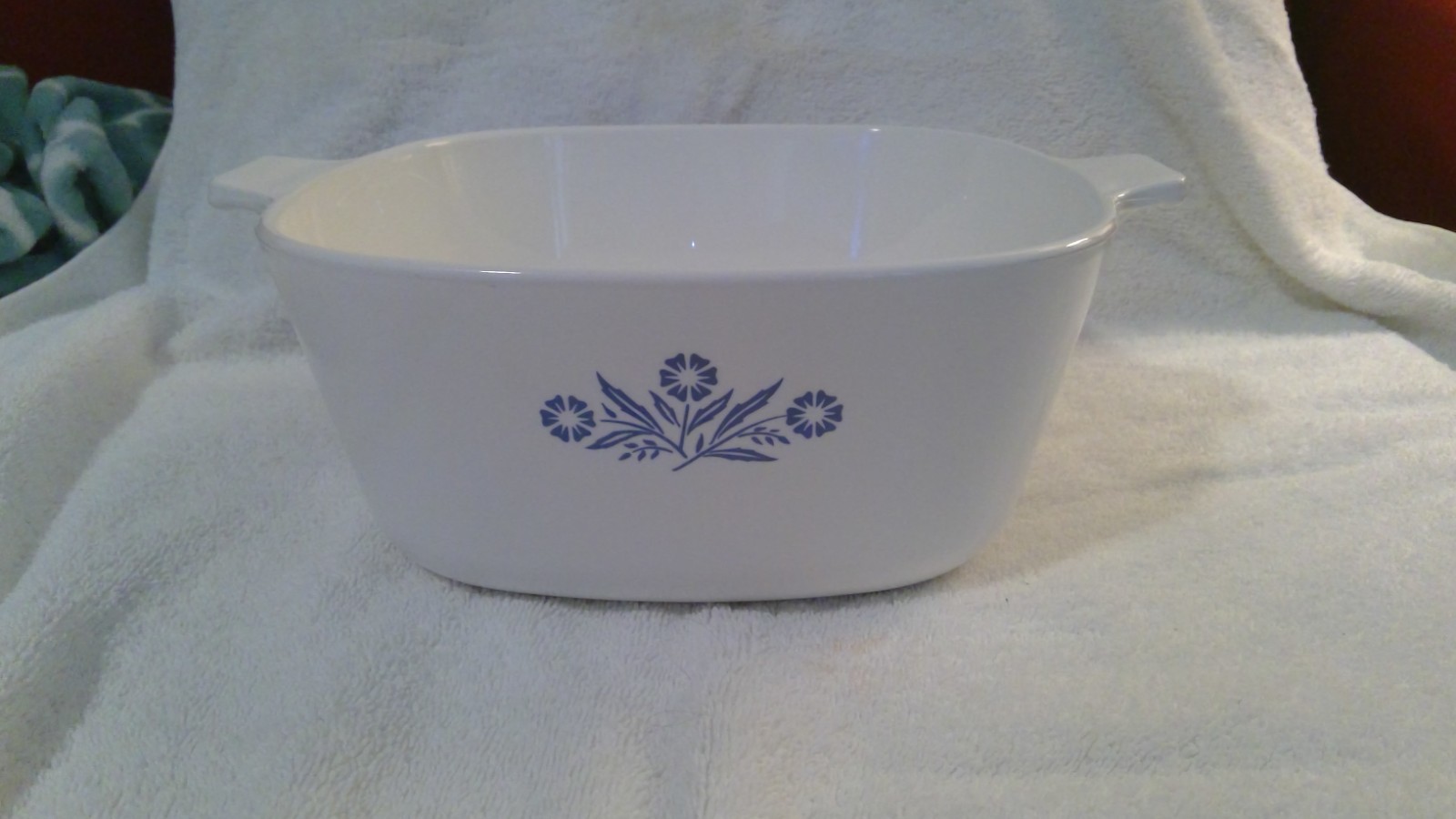 RARE 1961-66 Corning Blue Cornflower P-2 1/2-B, Baking Dish (Black Stamp) EUC RARE 1961-66 Corning Blue Cornflower P-2 1/2-B, Baking Dish (Black Stamp) EUC