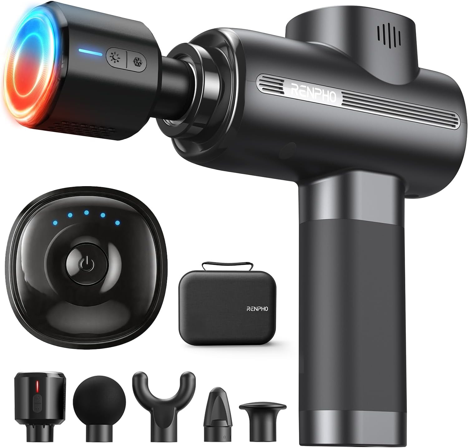 RENPHO Active Thermacool Massage Gun Deep Tissue with Heat and Cold FSA Eligible
