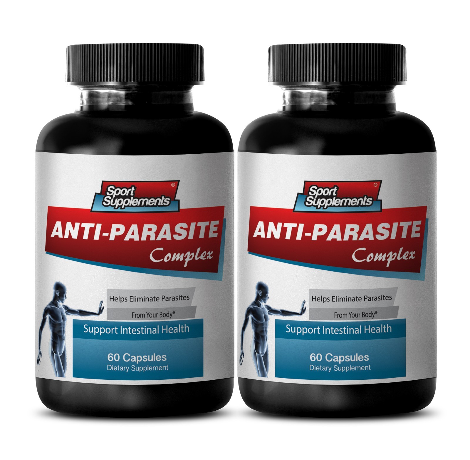 Helps Expel Intestinal Worms - Anti Parasite Cleanser 1485mg - Pau D`Arco 2B