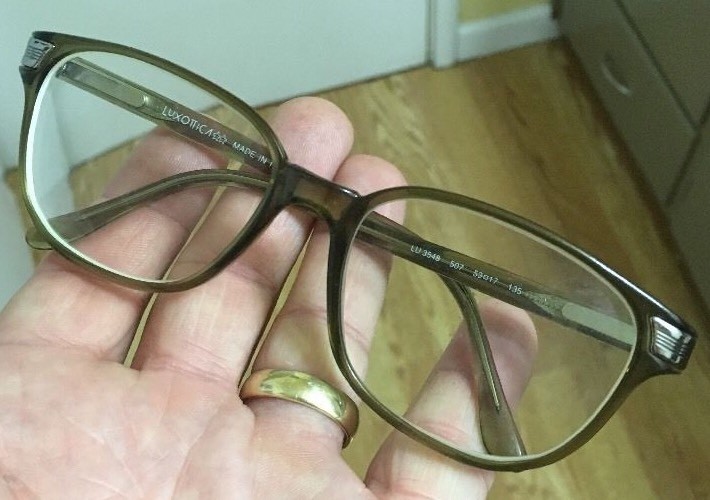 Vintage Luxottica Eyelasses LU 3548 507 53▫️17 135 Plastic Frame Italy EUC Vintage Luxottica Eyelasses LU 3548 507 53▫️17 135 Plastic Frame Italy EUC