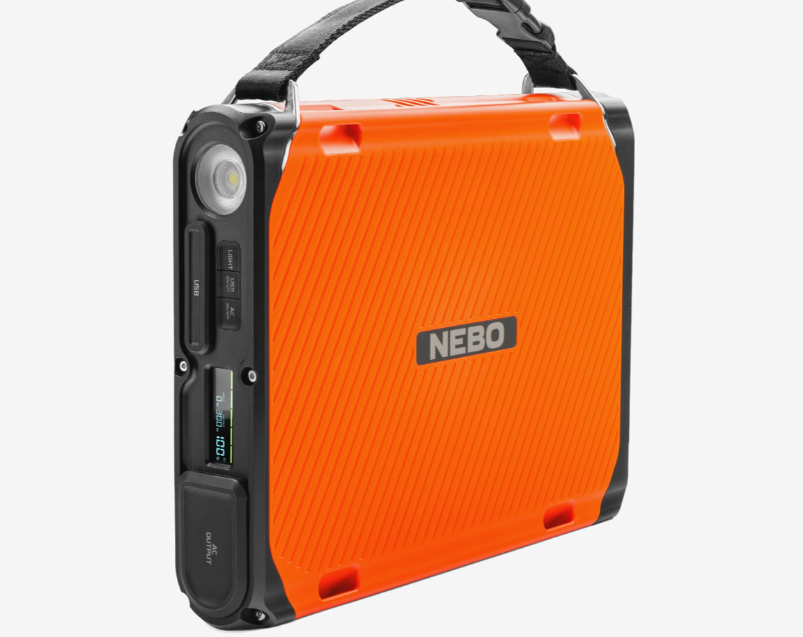 NEW - NEBO Rambler 300 Portable Power Station 288Wh Backup Battery 