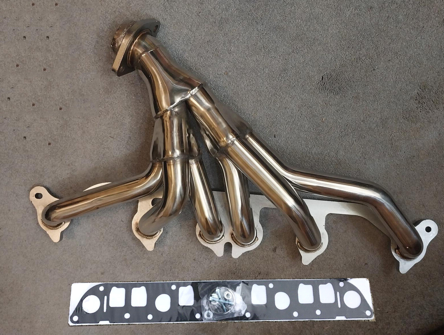 For 1991-1999 Jeep Wrangler Cherokee 4.0L Polished Stainless Header TJ YJ XJ ZJ For 1991-1999 Jeep Wrangler Cherokee 4.0L Polished Stainless Header TJ YJ XJ ZJ