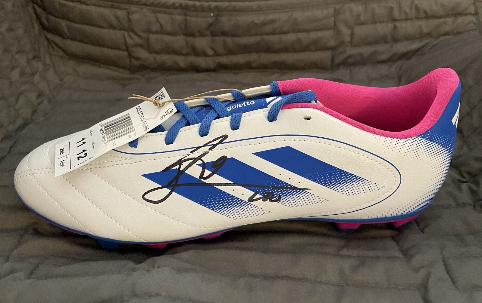 Lionel Messi SIGNED Argentina New Adidas Soccer Cleat COA Auto WORLD CUP Lionel Messi SIGNED Argentina New Adidas Soccer Cleat COA Auto WORLD CUP