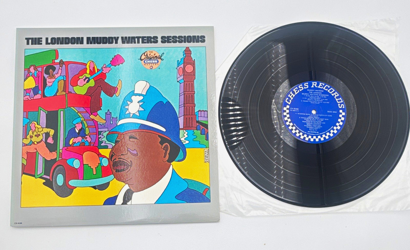 Muddy Waters The London Muddy Waters Sessions LP Vinyl Chess CH-9298 1972 NM 