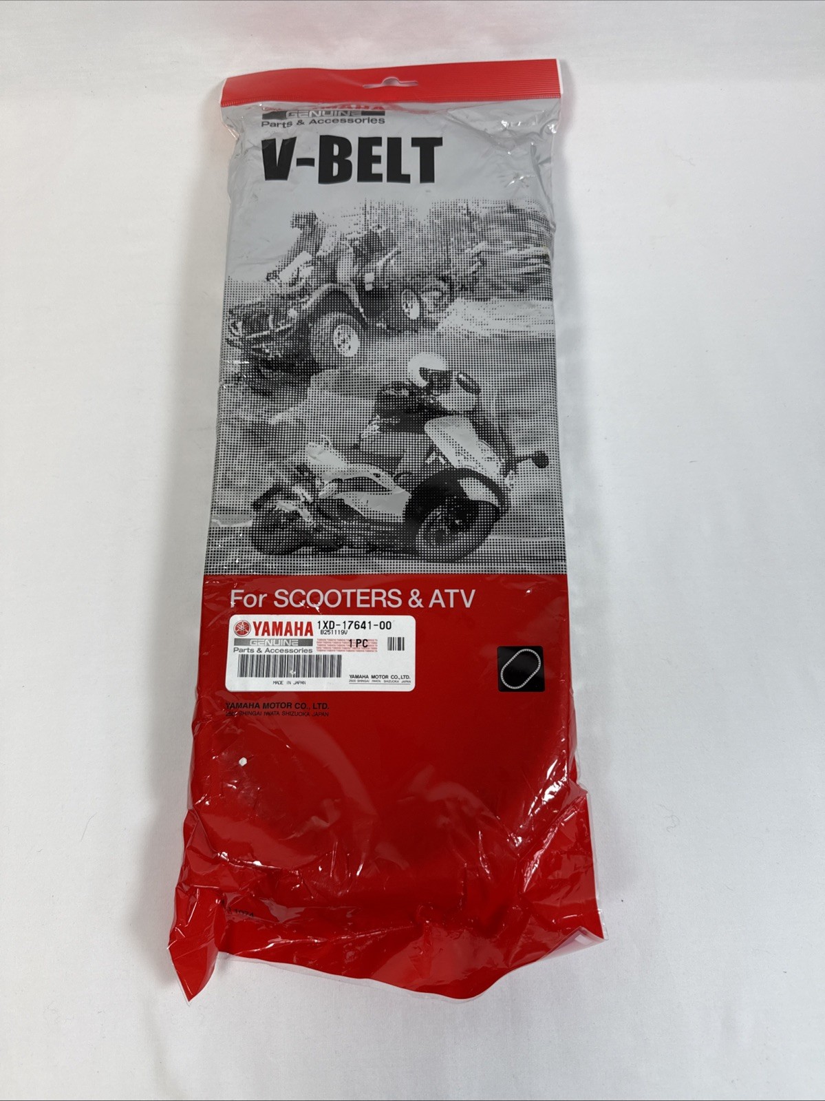 Genuine Yamaha OEM 1XD-17641-00-00 Drive Belt Viking VI Wolverine NEW
