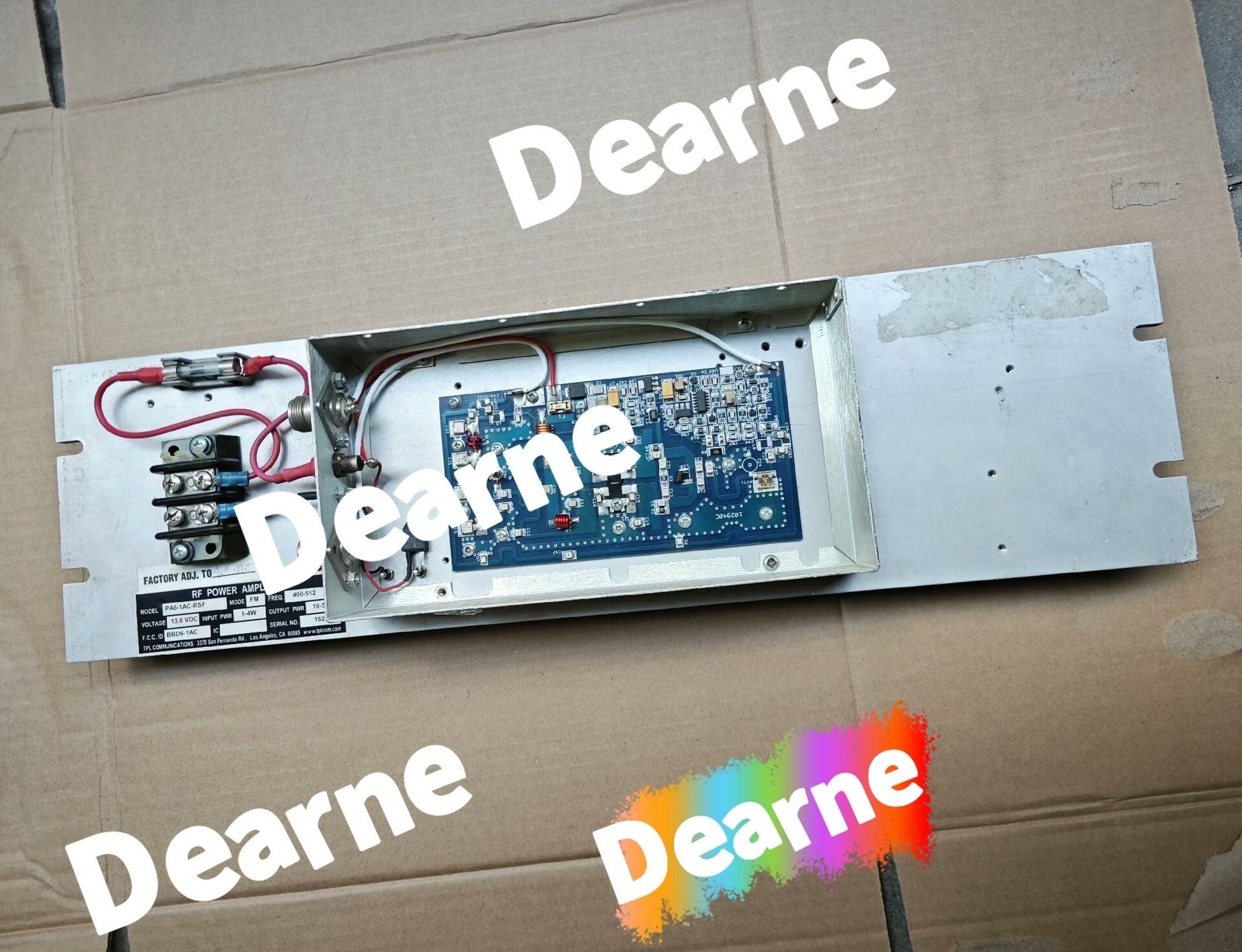 1PCS Original TPL Communication RF Power Amplifier 400-512MHz 50W Amplifier #zc