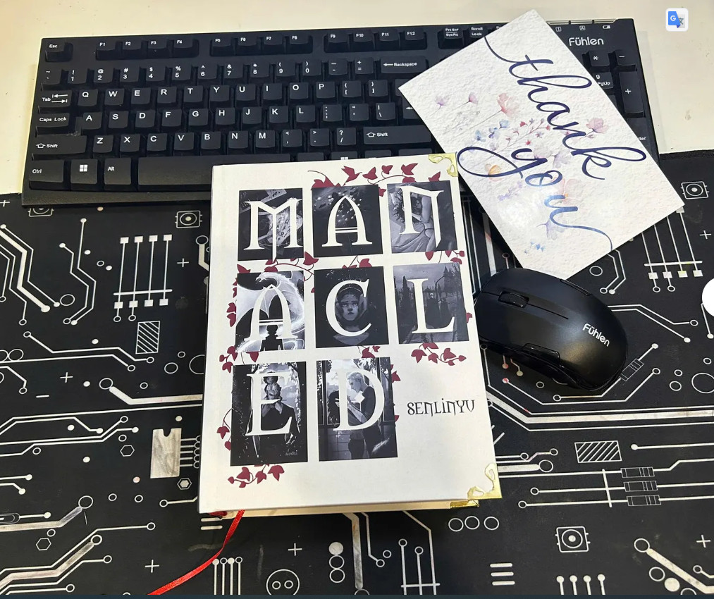 Entire Manacled Book with Illustrations - Hardcover by SenLinYu - 3 in 1