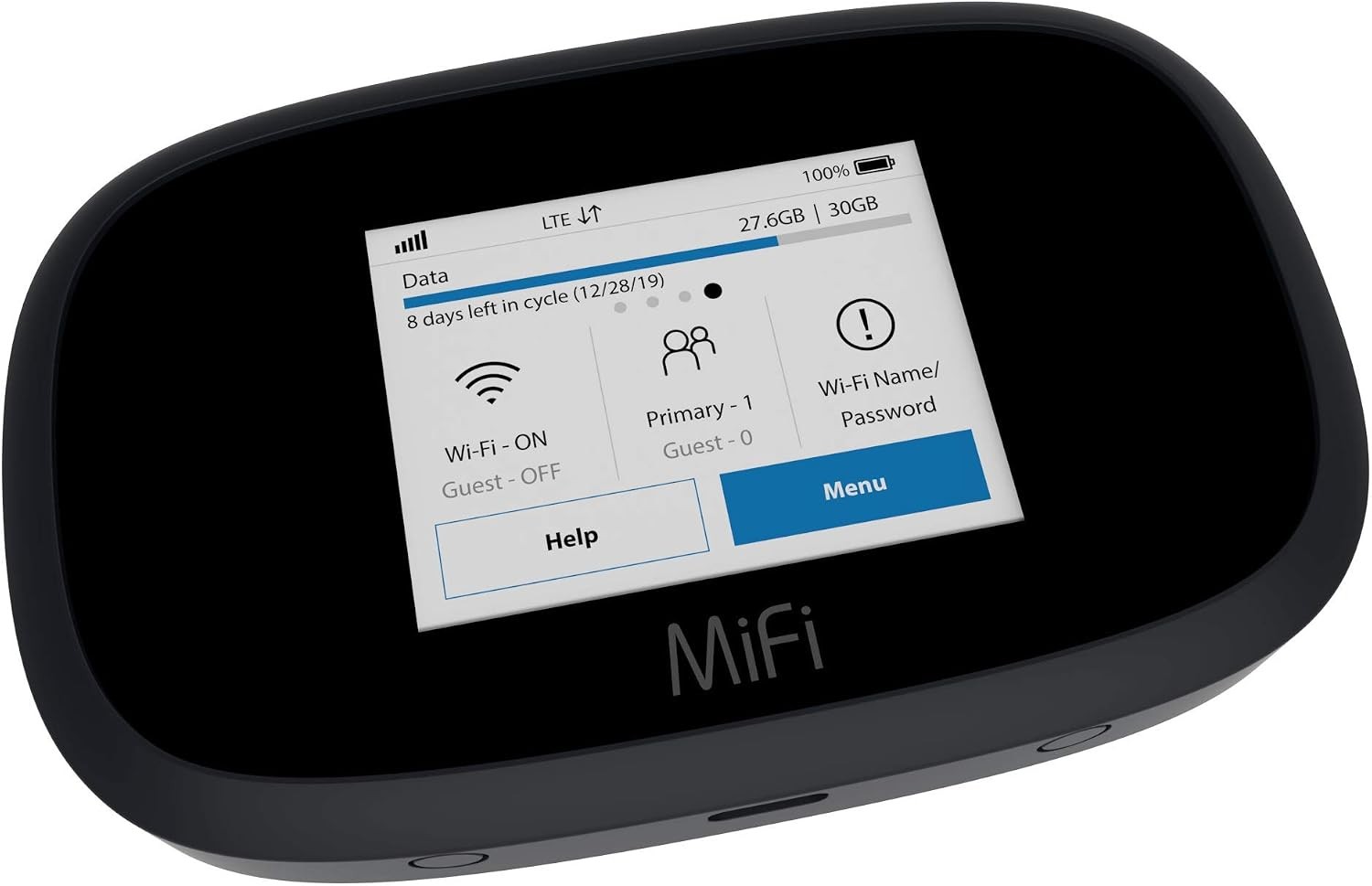Inseego Mifi 8000 Mobile Highspeed Hotspot WiFi 5,  Black (GSM Unlocked)