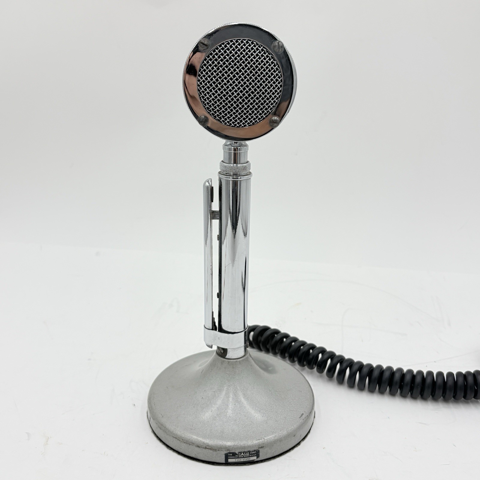 Vintage Astatic Silver Eagle Microphone Mod No D-104 Chrome