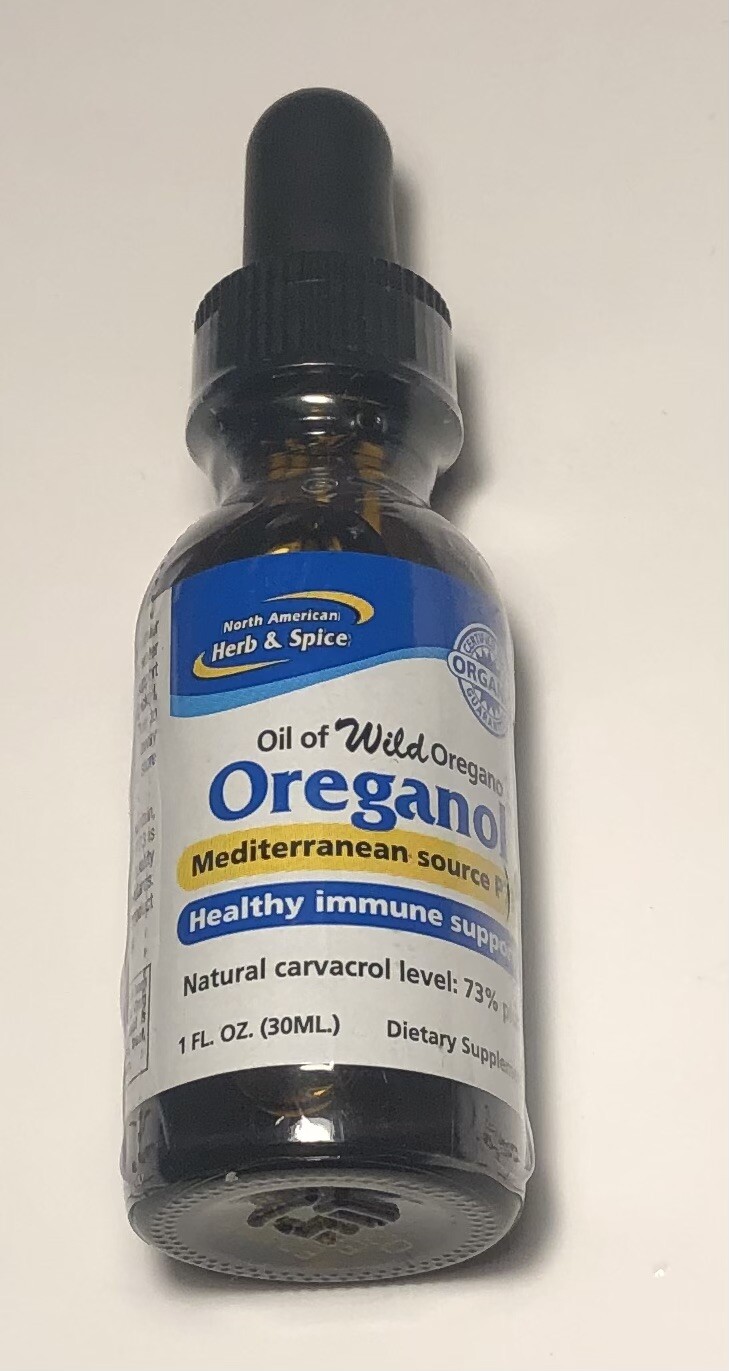 Oreganol Oil P73 North American Herb & Spice 1 Oz SEALED EXP 10/2027+