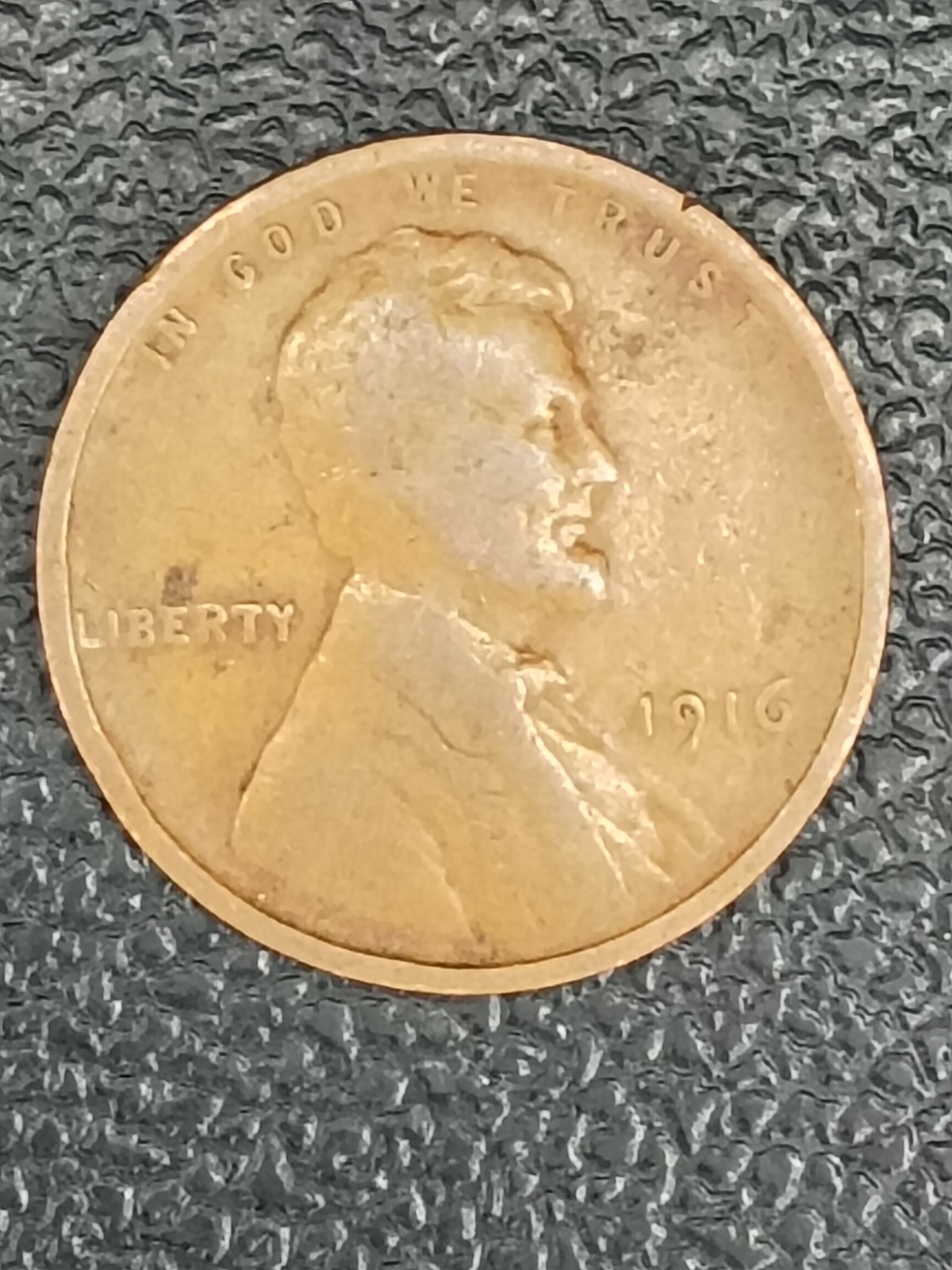 1916 P Lincoln Wheat Cent  Good / VG