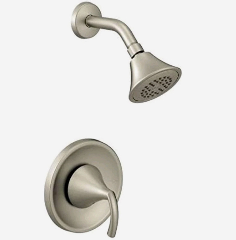 Moen T2742EPBN Glyde Single Handle Shower Faucet Trim In Brushed Nickel 