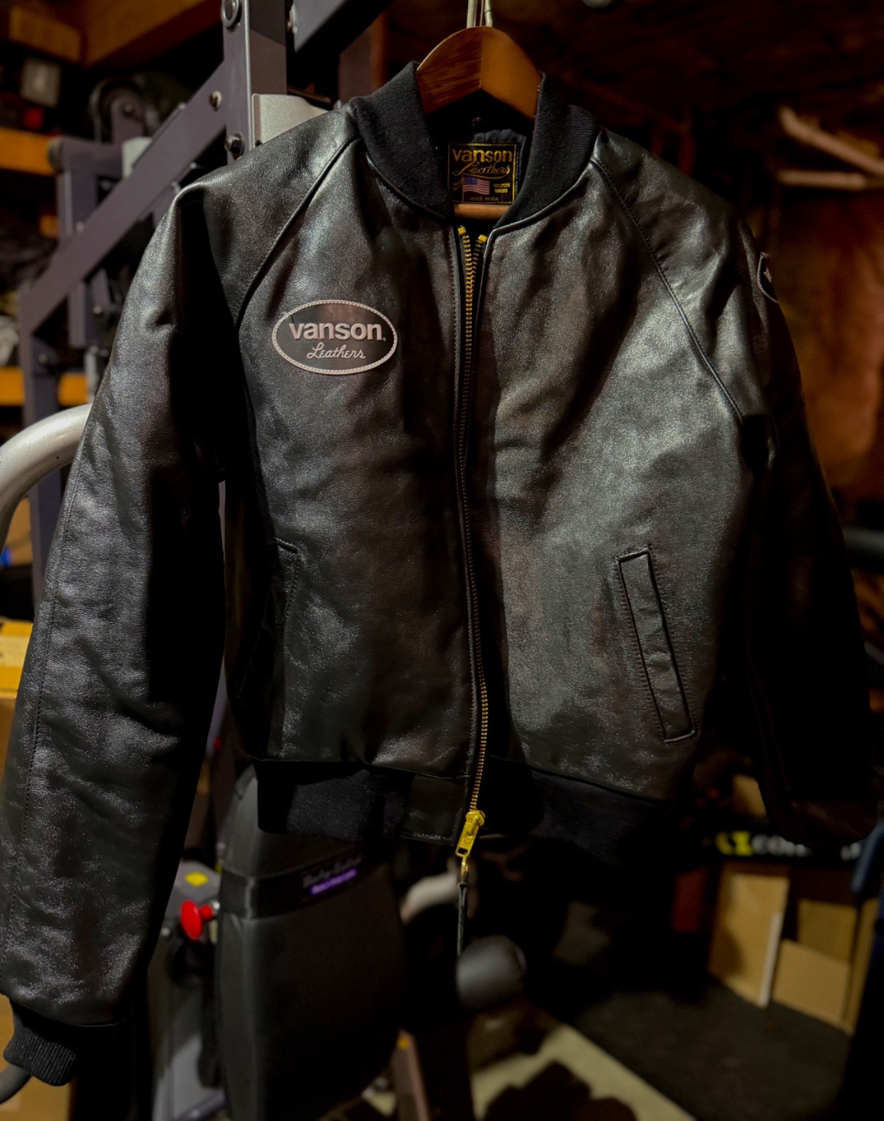 Vanson Team Jacket SZ 40 Excellent
