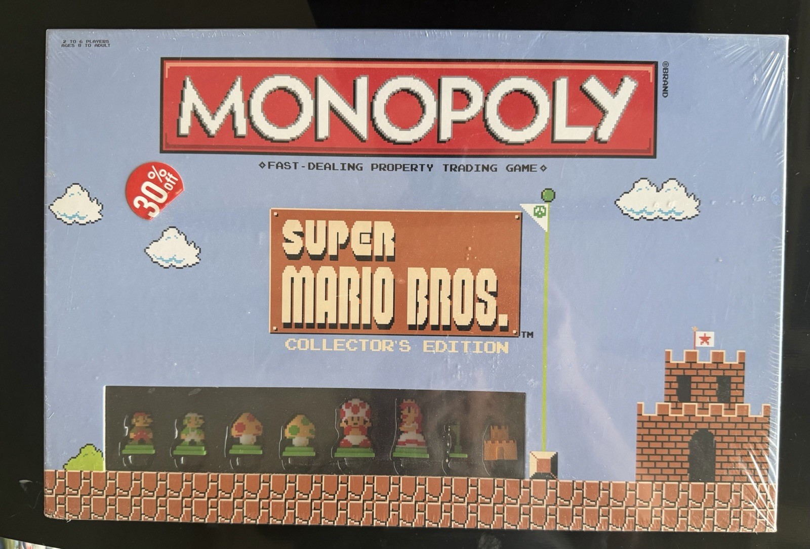 Monopoly Super Mario Bros. Collector`s Edition Hasbro New Monopoly Super Mario Bros. Collector`s Edition Hasbro New