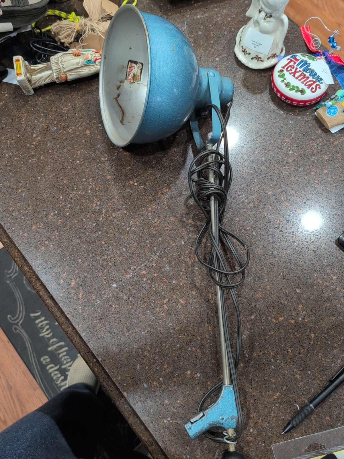 VTG MCM Industrial Bretford Articulating Metal Floor Lamp No Tripod Working Cond VTG MCM Industrial Bretford Articulating Metal Floor Lamp No Tripod Working Cond