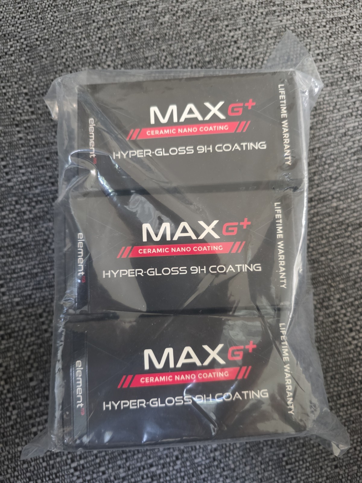 MaxG+ Ceramic Nano Coating, Hyper-gloss 9H Coating (Price Per Unit - 3 Units Ava