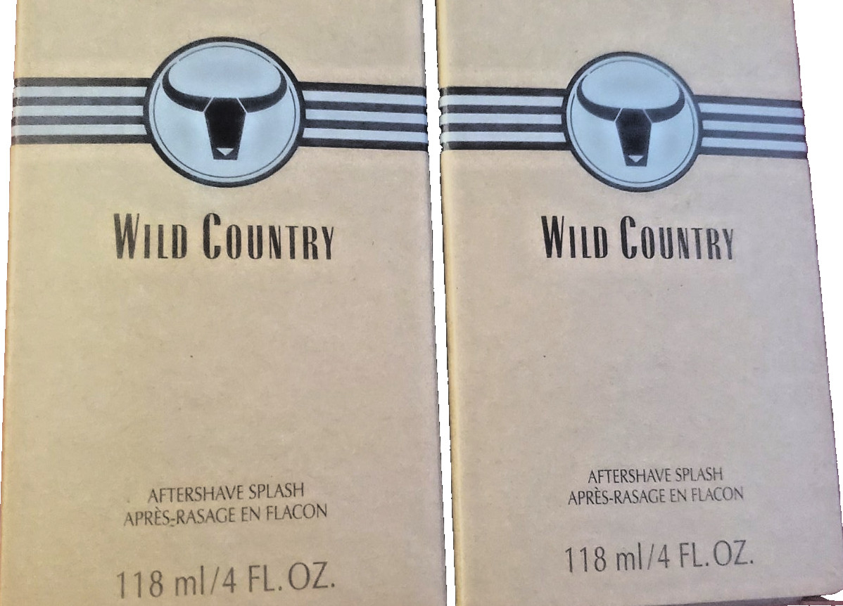 2 Avon Wild Country Aftershave Splashes 4 Fl Oz Ea New In Box 2 Avon Wild Country Aftershave Splashes 4 Fl Oz Ea New In Box