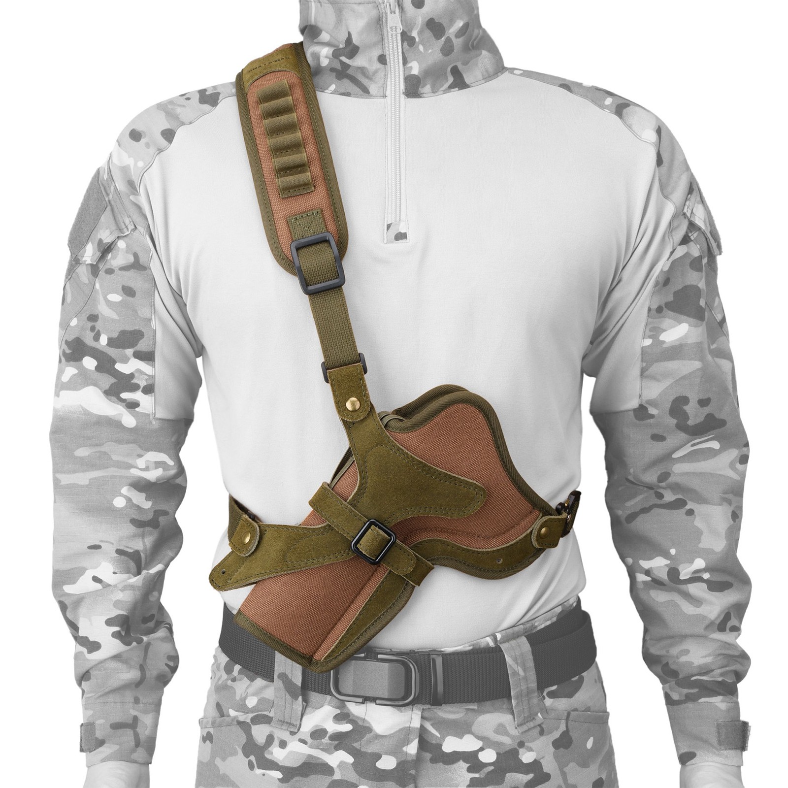 Canvas Chest Holster for Colt Python S&W 686 Ruger GP100 Up to 6.5\ Canvas Chest Holster for Colt Python S&W 686 Ruger GP100 Up to 6.5\