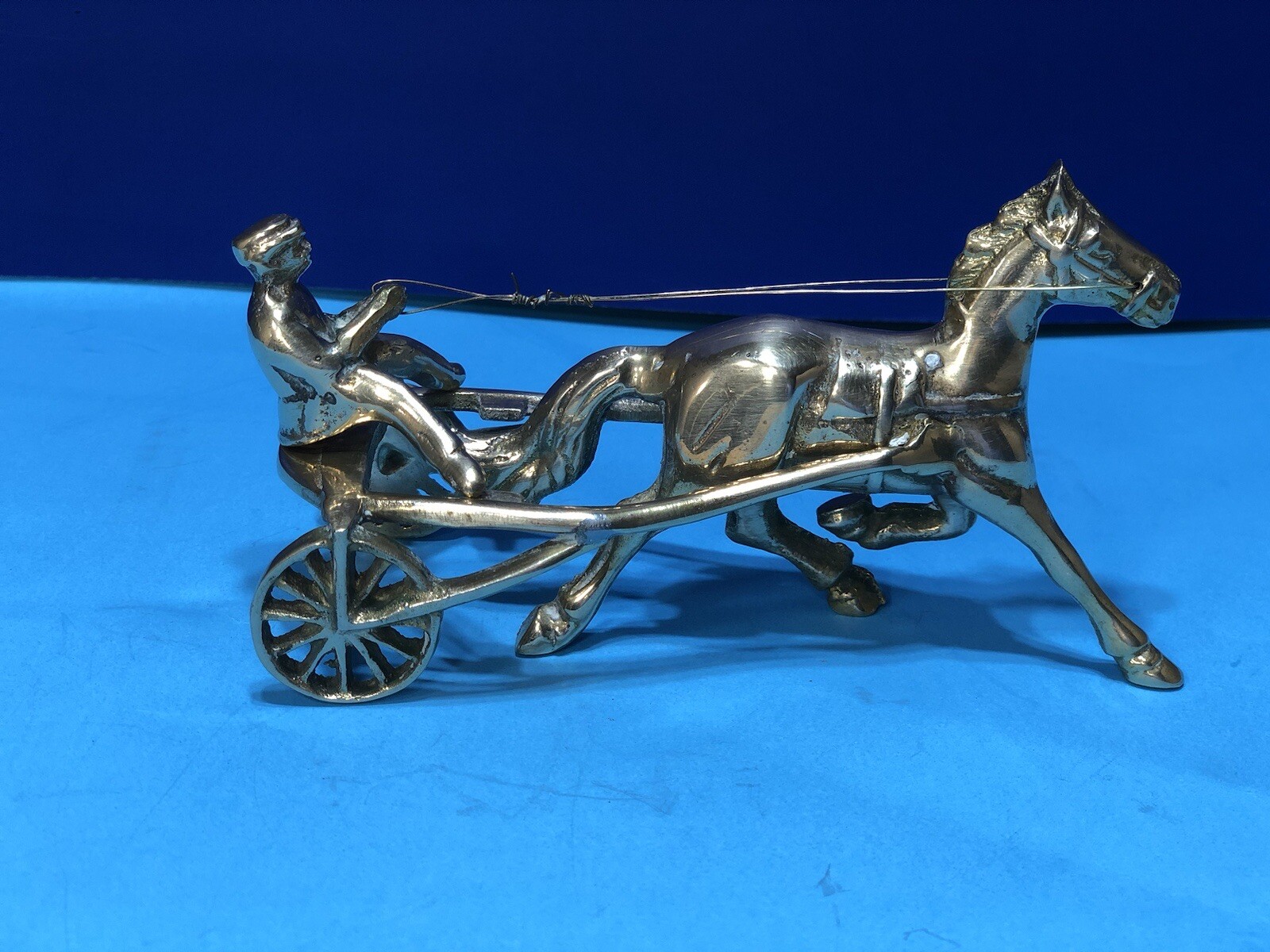 Vintage Brass Chariot ( Beautiful) Well Taken Care