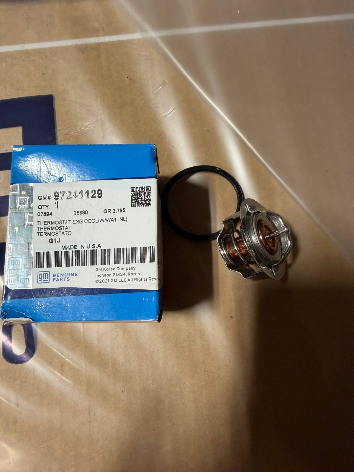 Genuine GM ACDelco 180 & 185 Thermostat Kit Front Rear 2001-2018 Duramax Diesel