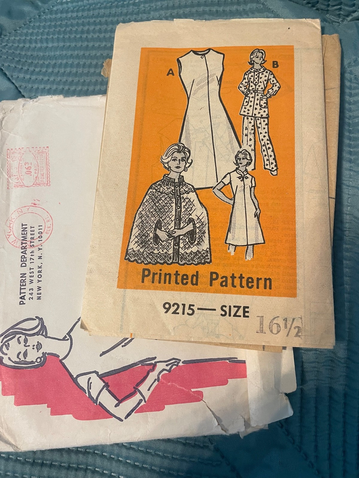 Vintage 1970s Marian Martin mail Pattern 9215 Dress Pants & Vest women’s 16.5