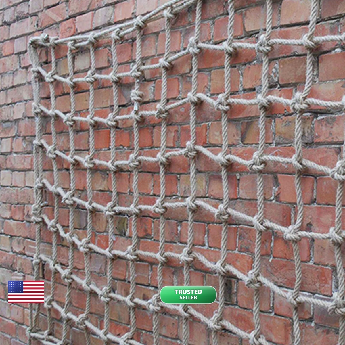 Climbing Cargo Net Rope Ladder 3.3 * 20ft for Gyms Playground Tree House Climbing Cargo Net Rope Ladder 3.3 * 20ft for Gyms Playground Tree House