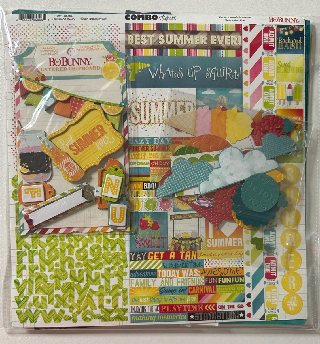 Bo Bunny 12x12 Scrapbook Kit-Variations Available-You Choose-Read Description
