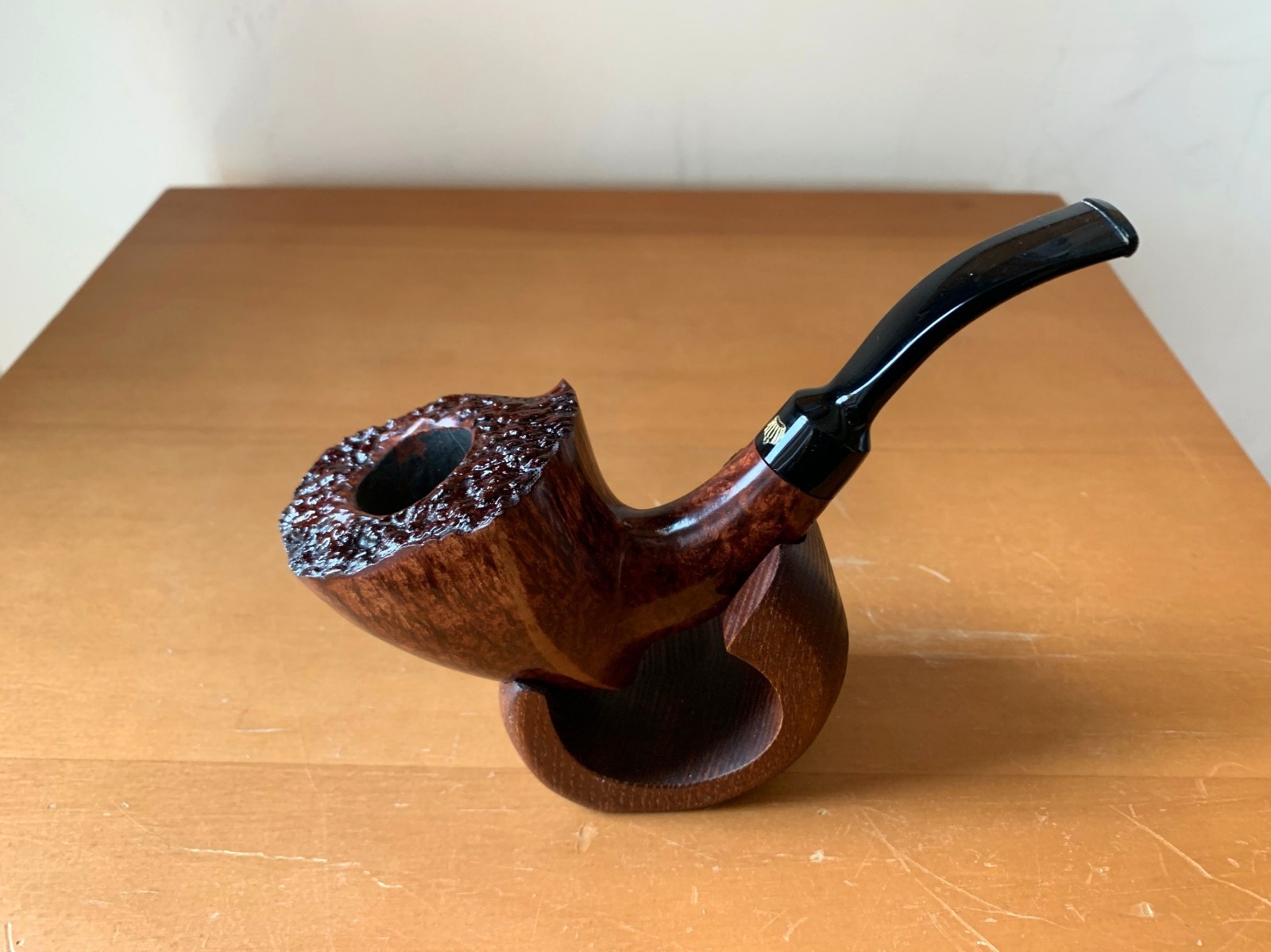 Winslow Crown 200 Smooth Bent Dublin Briar Pipe Handcut Denmark Unsmoked