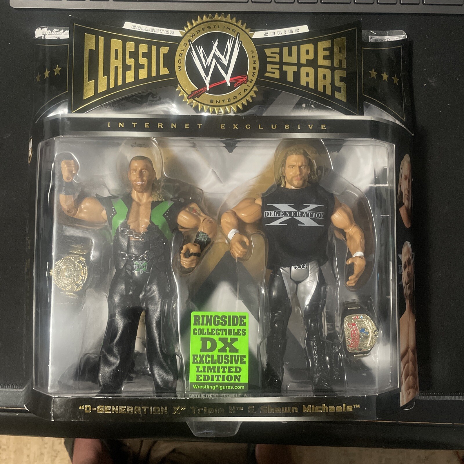 D Generation X Jakks Pacific 2 Pack Ringside Collectibles Limited Edition