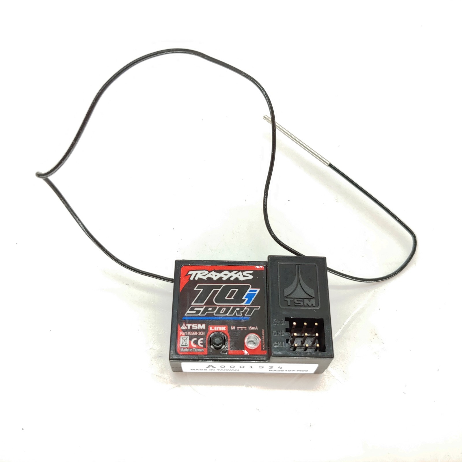 NEW: Traxxas TQi Sport 6568 3-Channel TSM Link Radio Receiver VX3 Slash Rustler NEW: Traxxas TQi Sport 6568 3-Channel TSM Link Radio Receiver VX3 Slash Rustler