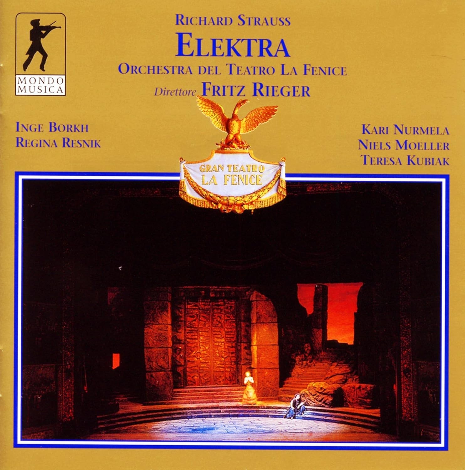 R STRAUSS: Elektra / Inge Borkh, Regina Resnik, Kari Nurmela, Teresa Kubiak 2CD R STRAUSS: Elektra / Inge Borkh, Regina Resnik, Kari Nurmela, Teresa Kubiak 2CD