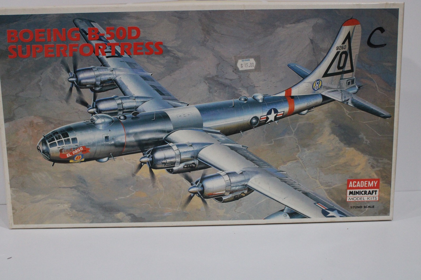 Academy Hobby  B-50D Superfortress 2112 1:72 Scale Model Kit SEALED PARTS BAGS