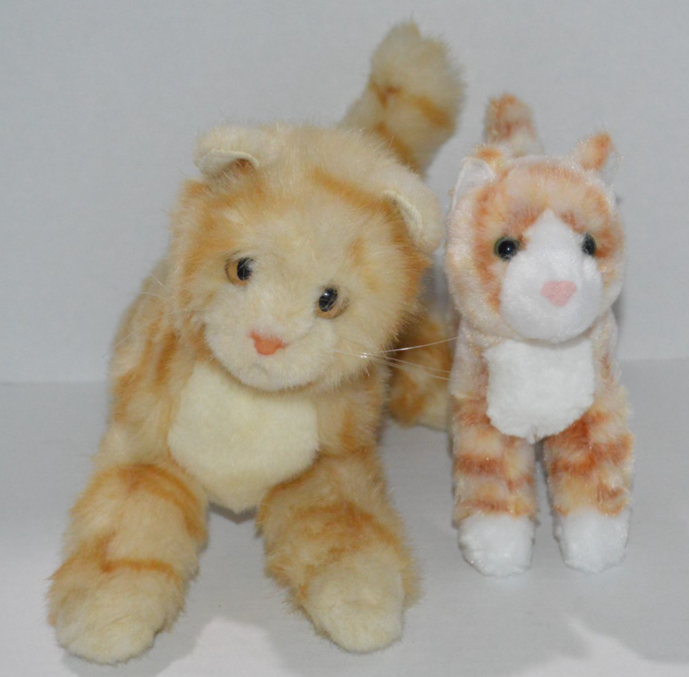 Douglas Plush Cat Mischa Orange Tabby 12\'\' Floppy Cuddle Toy Retired & Hally 8\ Douglas Plush Cat Mischa Orange Tabby 12\'\' Floppy Cuddle Toy Retired & Hally 8\