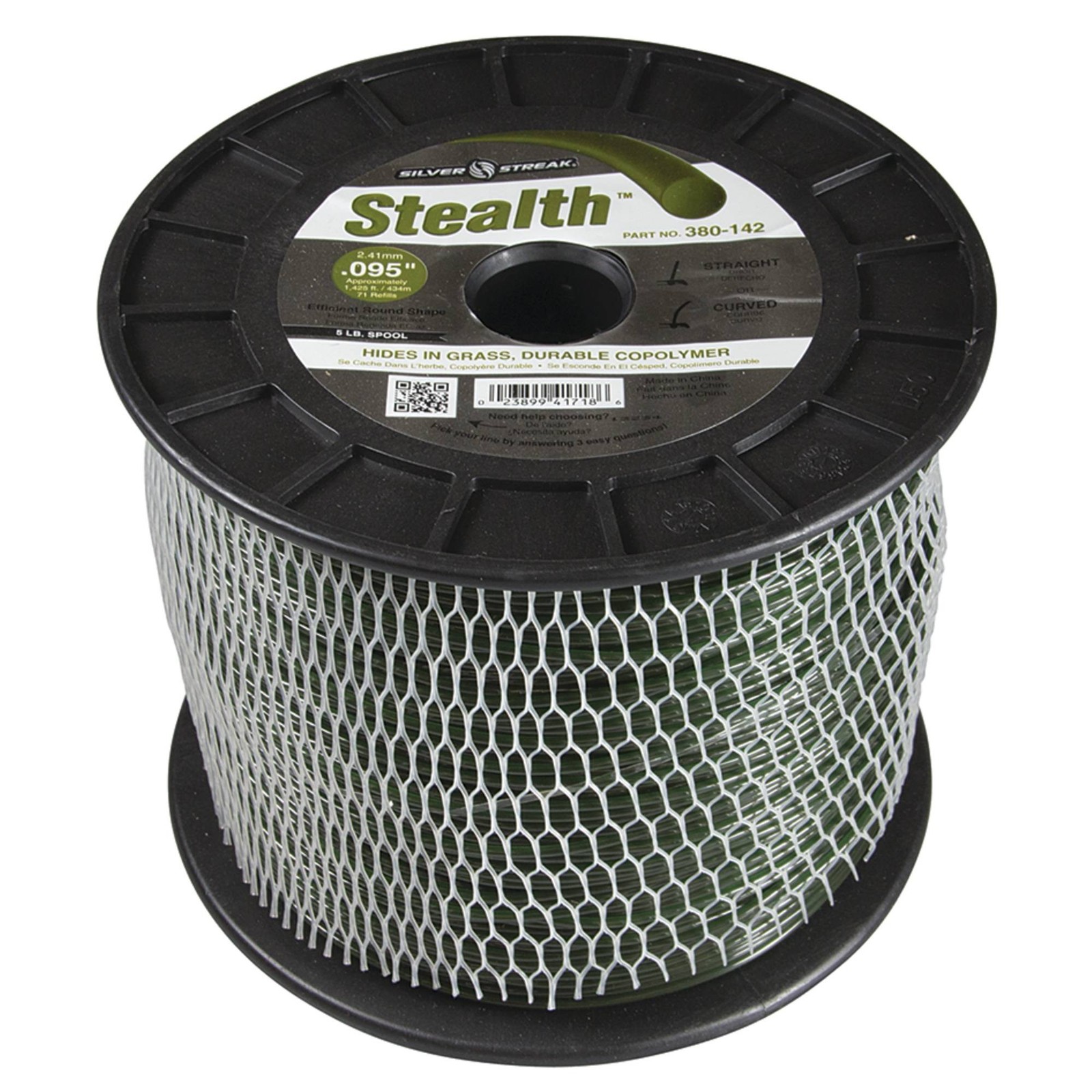 New Stens Stealth Trimmer Line for .095 5 lb. Spool 380-142