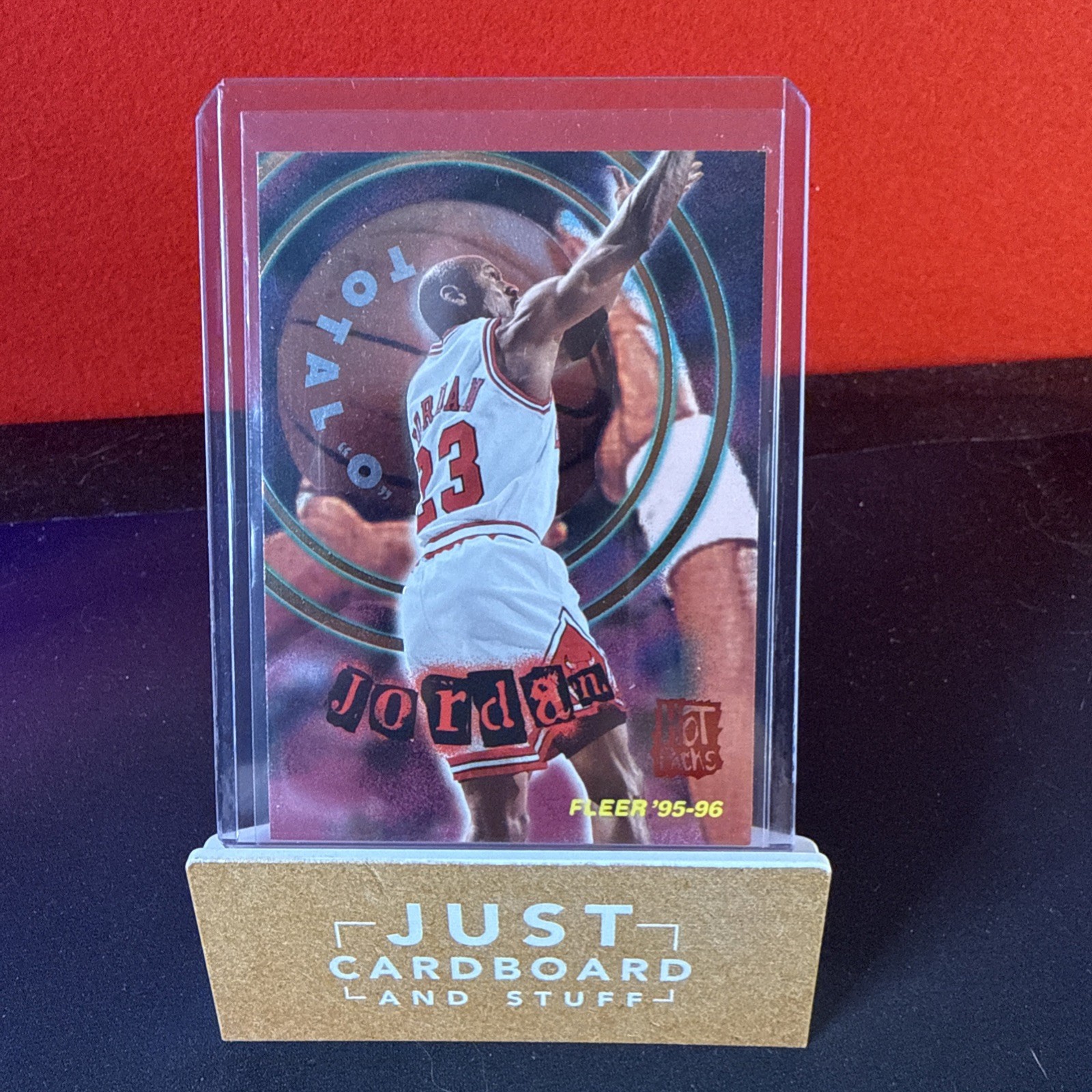 1995-96 Fleer - Total O Michael Jordan #2 Hot Pack 1995-96 Fleer - Total O Michael Jordan #2 Hot Pack