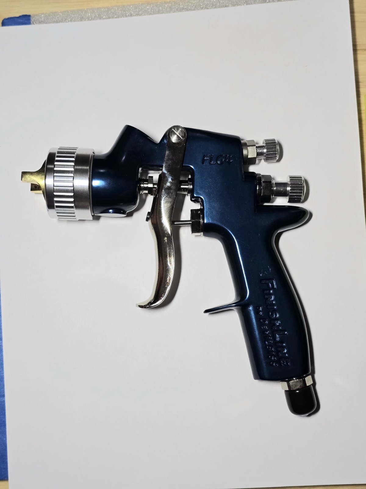 NEW Original DeVilbiss Finishline HVLP 1.8mm base epoxy single  stage apray gun