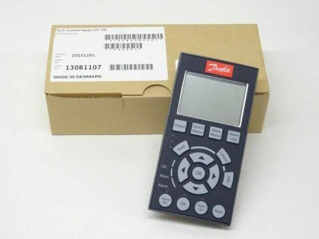 Danfoss 130B1107 VLT® Control Panel LCP 102  BrandNew/Original 2-4 Days Delivery