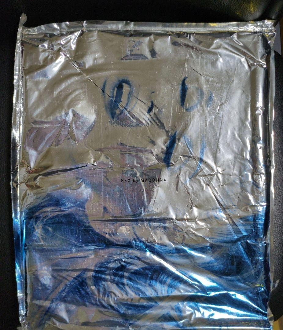 Madonna SEX Photo Book Dohosha Spain Metallic Cover Japanese Edition