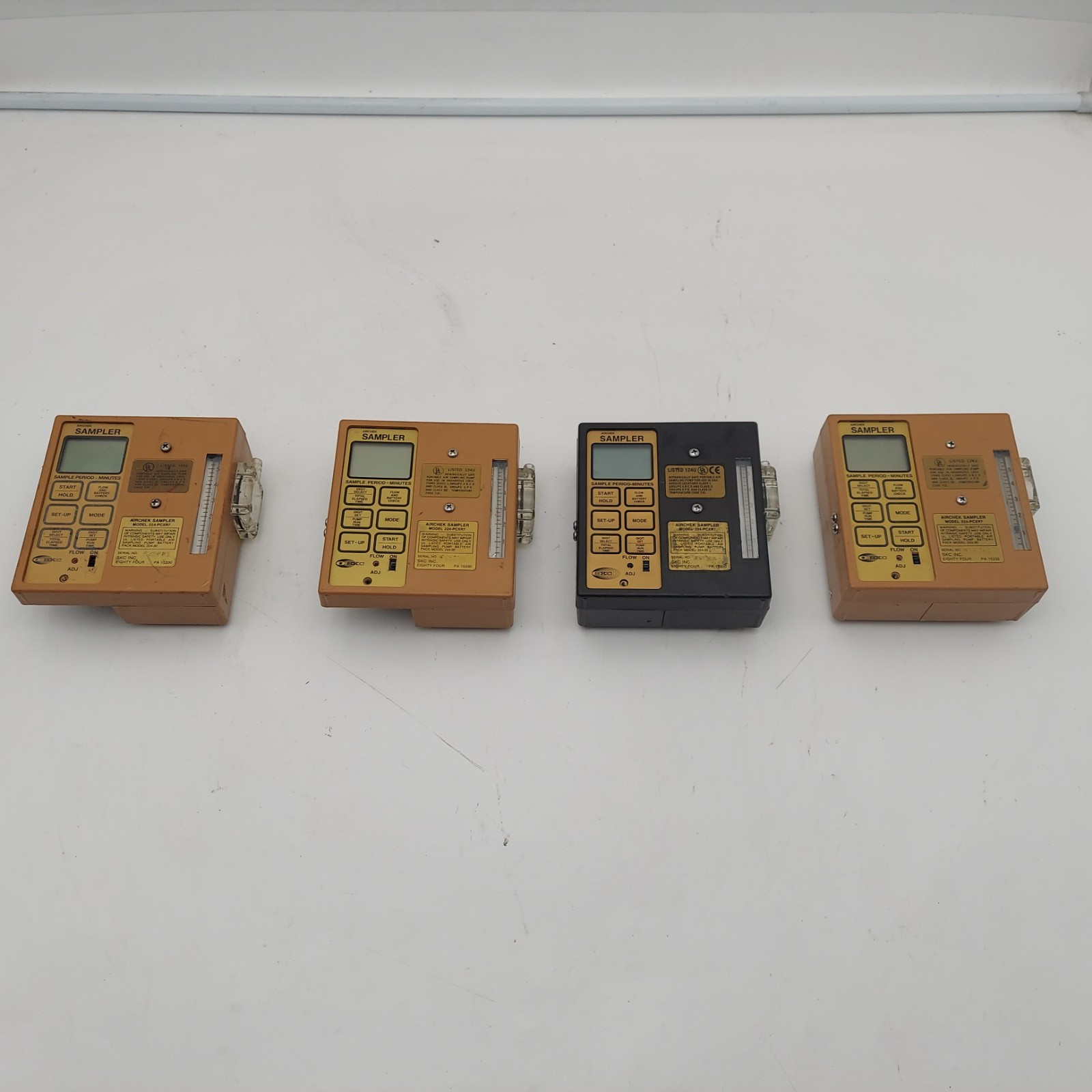 Lot of 4 SKC Airchek Sampler Model 224-PCXR7