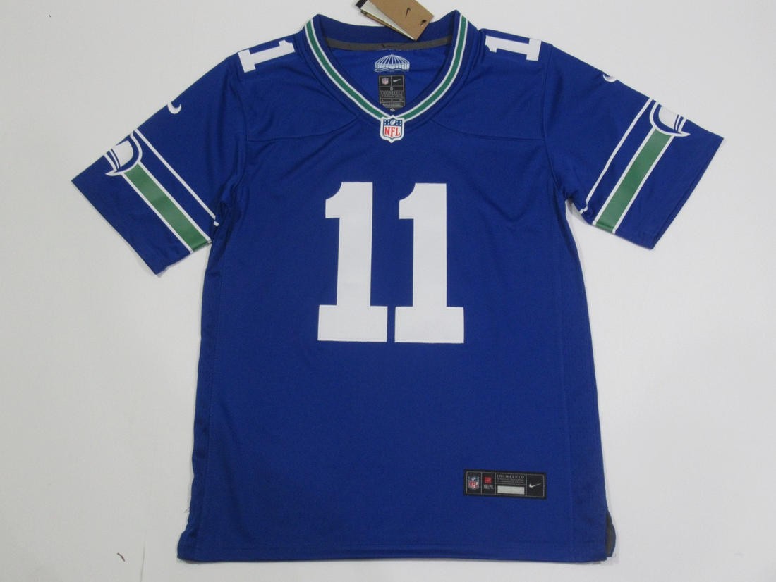 Jaxon Smith-Njigba #11 Seattle Seahawks Men\'s Game Men\'s Jersey Royal Jaxon Smith-Njigba #11 Seattle Seahawks Men\'s Game Men\'s Jersey Royal