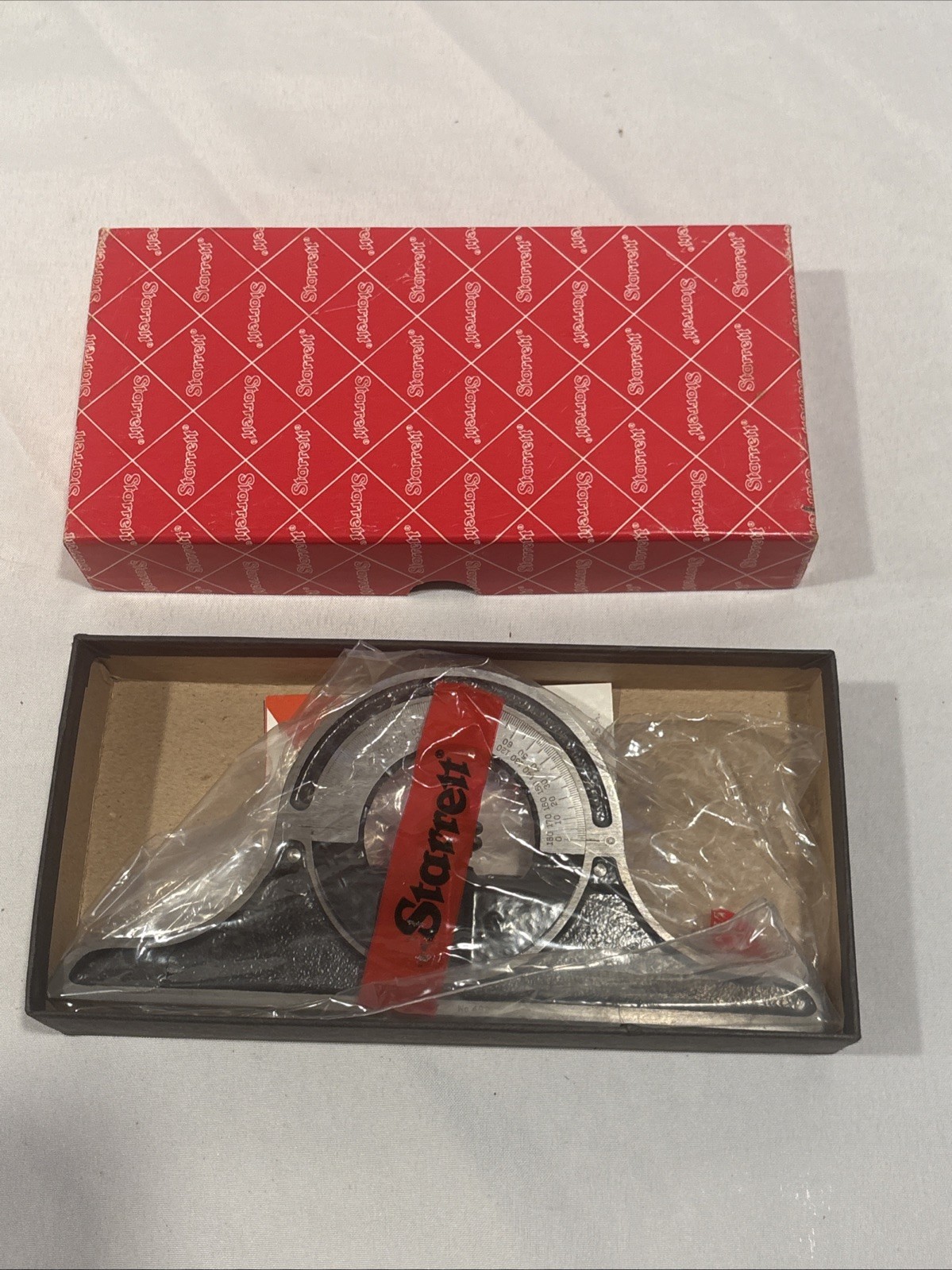 L.S. Starrett No. 492 Protractor Head Only, Machinist Tool, New