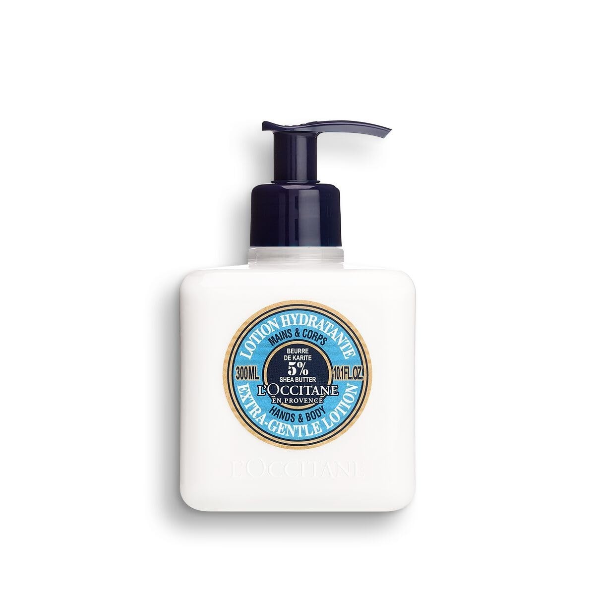 L\'Occitane 5% Shea Hands & Body Extra-Gentle Lotion 10.1 fl oz Pump Bottle L\'Occitane 5% Shea Hands & Body Extra-Gentle Lotion 10.1 fl oz Pump Bottle