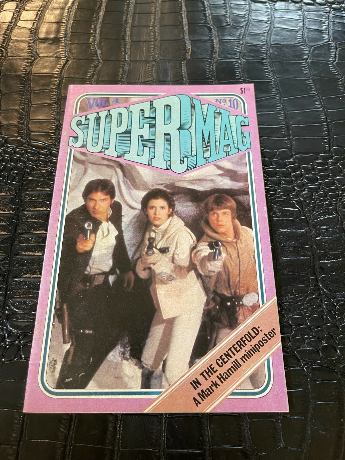 VOLUME 4 #10 SUPERMAG vintage magazine - STAR WARS - LUKE - HAN SOLO - LEIA