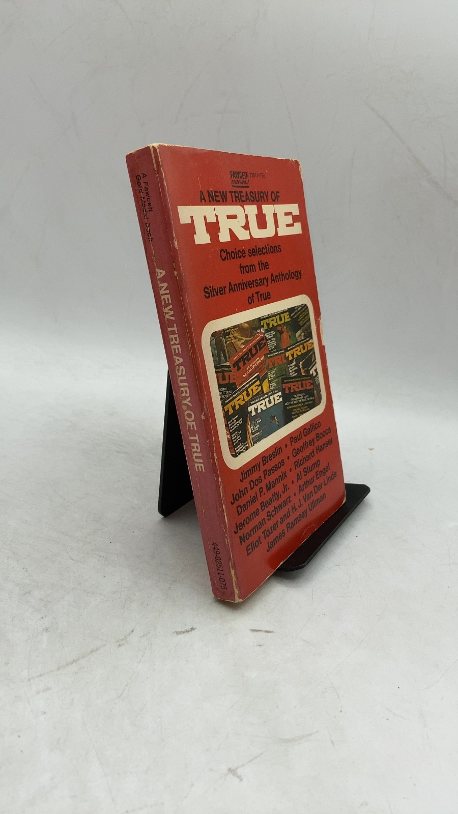 A New Treasury of True Edited by Charles N. Barnard Mass Market Paperback 1971