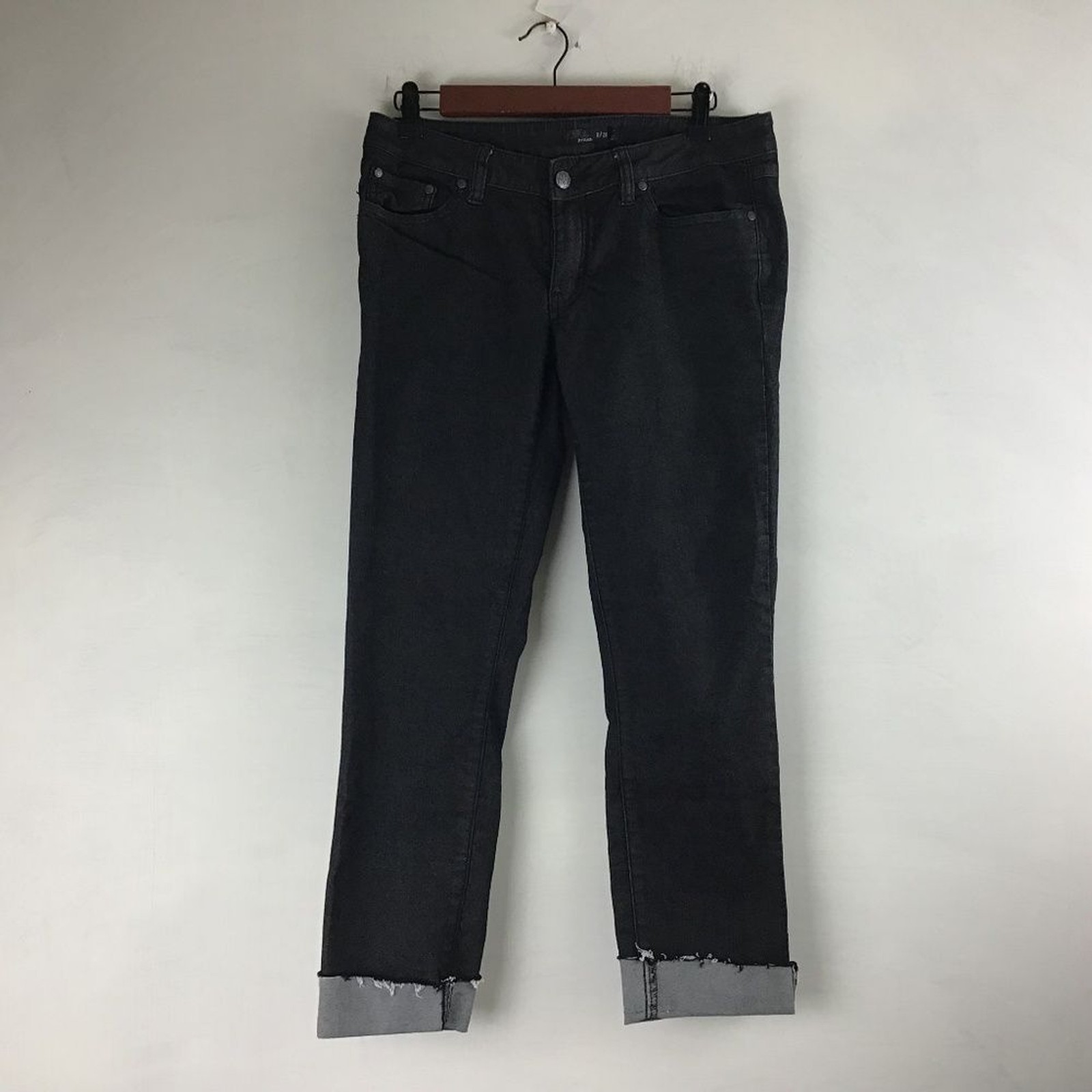Prana Women’s Cropped Jeans Black  size 8/29 NWOT