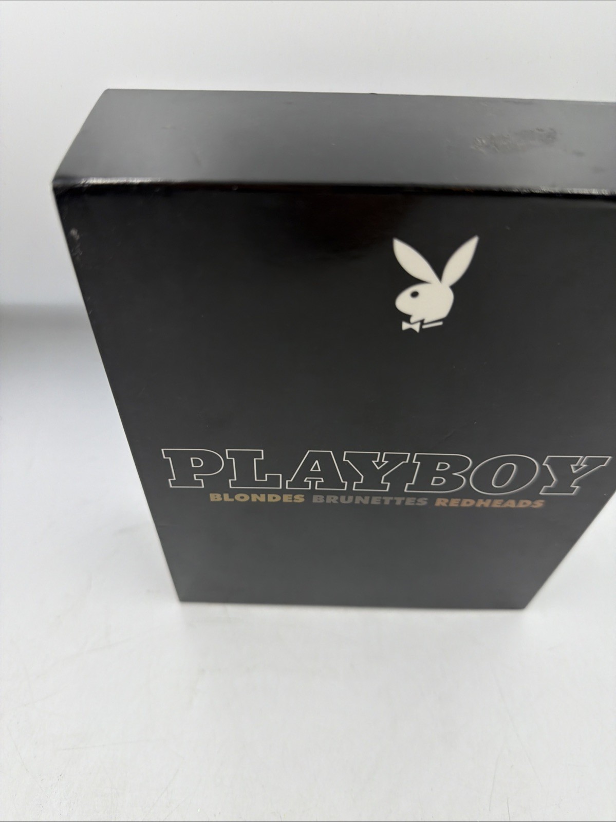 PLAYBOY “Blondes, Brunettes, Redheads” 3 Hardcover Books in Slip Case - RARE 