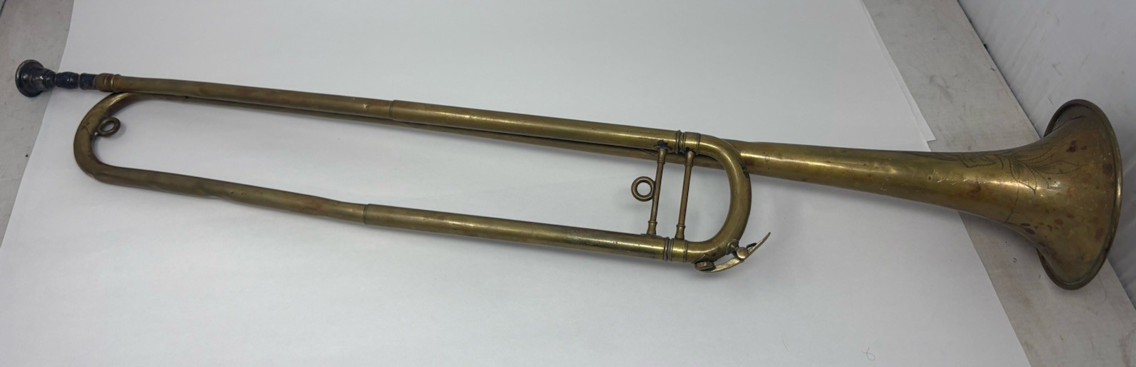 Rare Vintage Long G/F Buescher True Tone Bugle - See Photos Serial Number B127