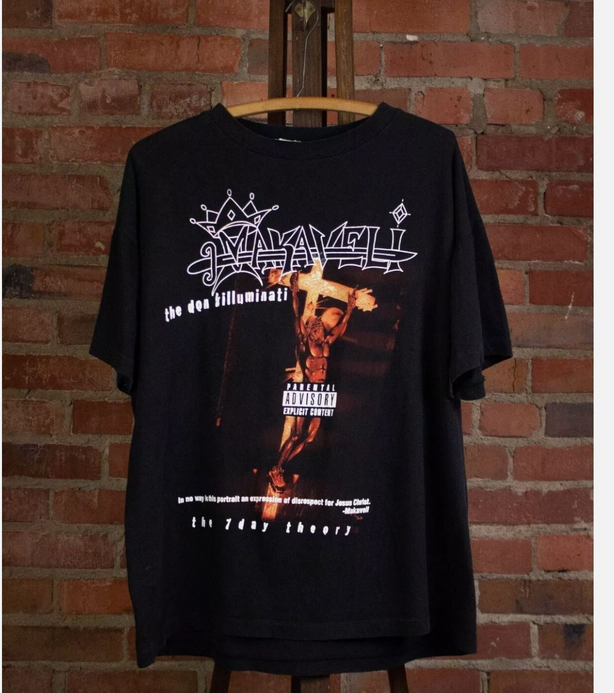2pac 90s Makaveli RIP Rap Graphic Shirt Unisex Men Women
