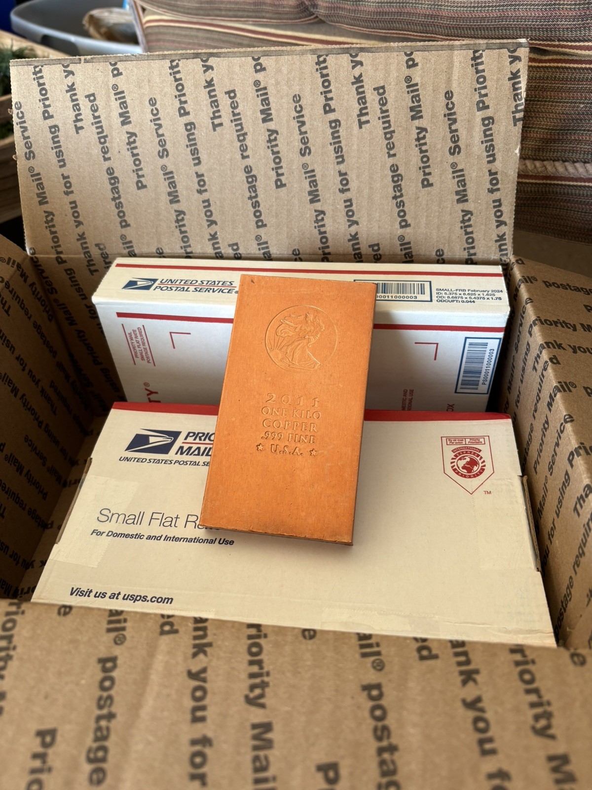 10 Copper Kilo Bars $430 10 Copper Kilo Bars $430