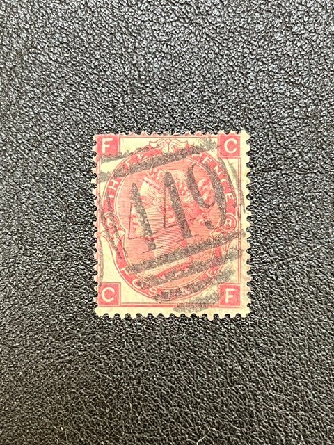 Great Britain 1865 Queen Victoria #94 Used 9X272